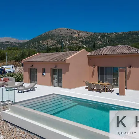 빌라 Akrothea With Panoramic View And Private Pool Razáta