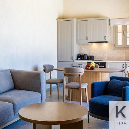 Akrothea With Panoramic View And Private Pool 빌라