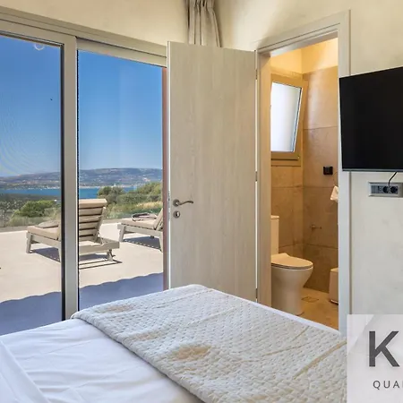 빌라 Akrothea With Panoramic View And Private Pool *